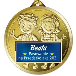  Medal Pasowanie na Przedszkolaka